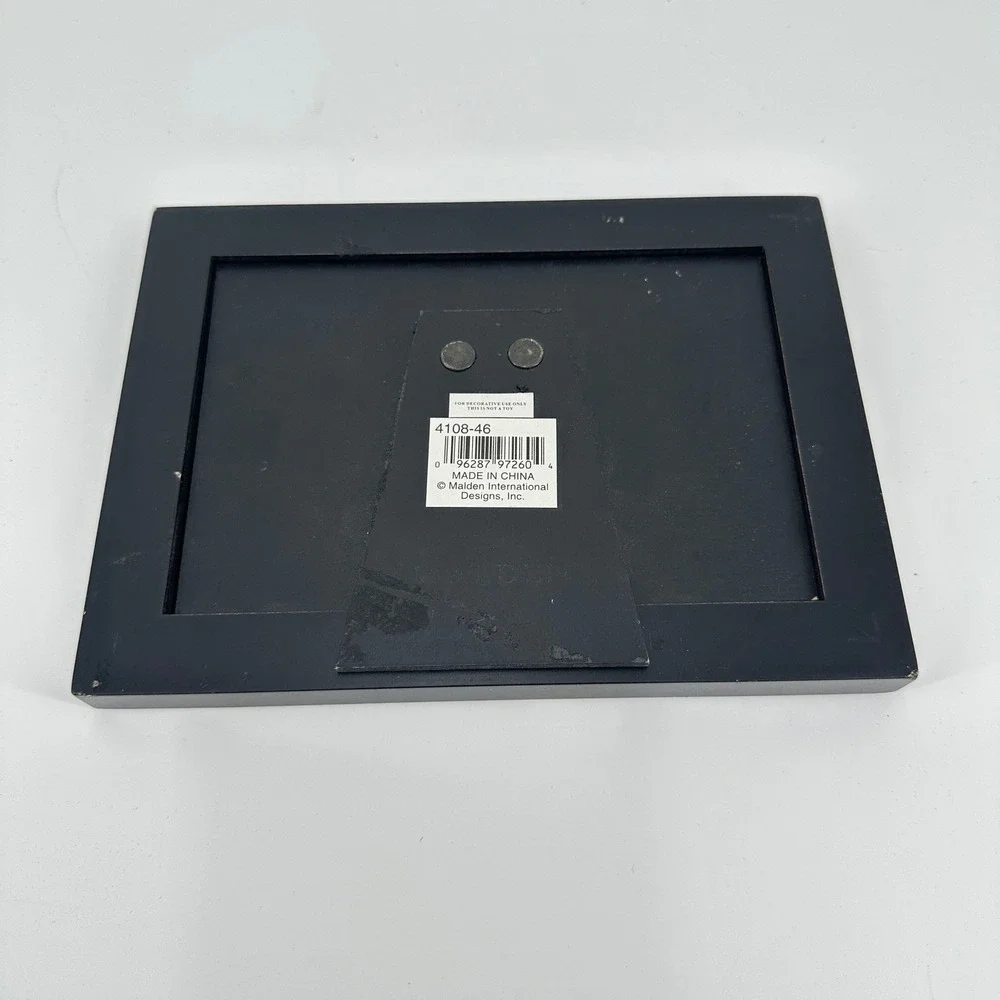 Malden International Designs Black Wood 4x6 Picture Frame The Girls Sentiment